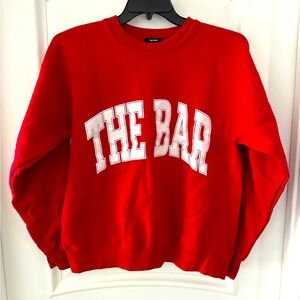 NWOT The Bar Sweatshirt